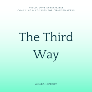 Text; The third way